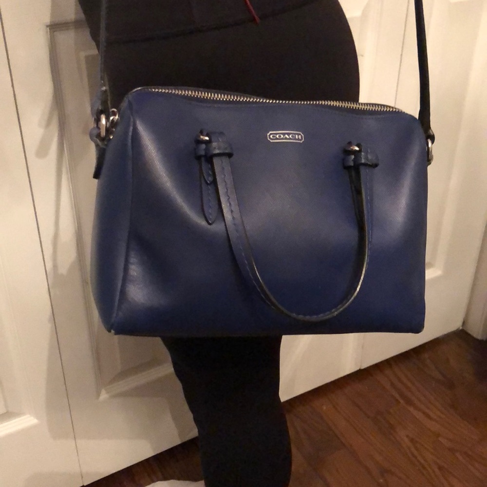 Coach Blue Cross Body Bag